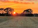 Sunset from the campsite