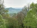 Glastonbury tor in the distance