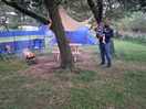 A practical and sheltered pitch. so lovely.