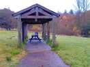 Handy shelter with picnic table