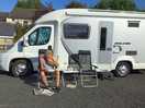Plenty room for table and chairs etc