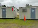 Temporary facility’s still in place late august 2024