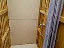 Bonus the shower head unhooks for washing sand of younger kids