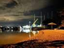 Strand bei nacht