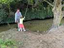 Rope swing we found 5 mins walk from site