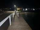 The jetty at night