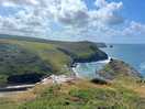 Looking down on boscastle.