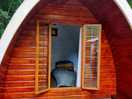 Small door with high step in could be a challenge if you have mobility issues.
