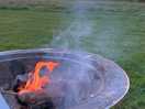 Sunset fires