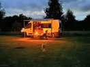 Fire pits were available