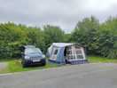 Our pitch on camp site.