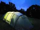 Tent by night