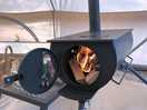 A roaring fire sir