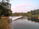 10 minute walk downstream