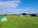 Big field to camp in.