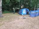 Electric tent pitch
