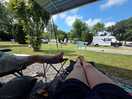 Relaxing in a beautiful surrounding.