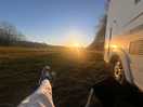 Peaceful sunset