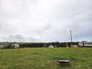 View up the campsite