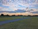Evening at the tent pitch