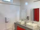 New toilet/shower block