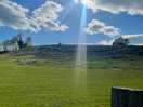 View behind our pitch