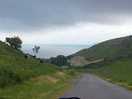 The view coming into the site