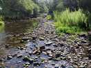 Gorgeous river next to site
