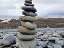Plenty of pebbles to paint and leave on the collection back at the wall by main entrance