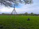 One of the fields next to the woods