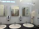 Toilet/shower block