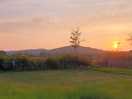 Sunset from pitch 8