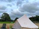 Unfurnished bell tent