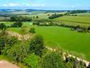Another aerial shot of behind the site