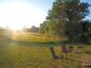 Panoramic of campsite