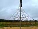 Kids climbing frame