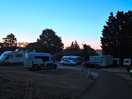 Sunrise from site
