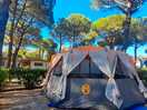 La nostra tenda nella piazzola...