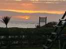 What a sunset from my tent.