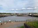 View of maryport from end of harbour
