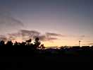 The sky at night