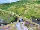 Views along the coastal path walk