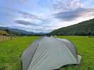 None electric tent pitch
