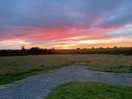 Sunset from our pitch