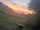 Sun set from our pitch