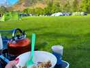 Gorgeous campsite view