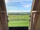 View from caravan window