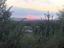 Sunset from our pitch