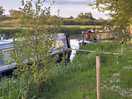 One of the resident boats