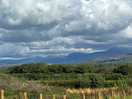 View of eryri from pitch